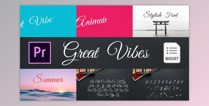 Great Vibes - Animated Typeface (Videohive 28147074)