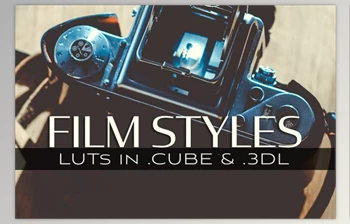 3d <span class='badge badge-warning'>LUTs</span> – <span class='badge badge-warning'>Film</span> Styles (CreativeMarket – 5027768)