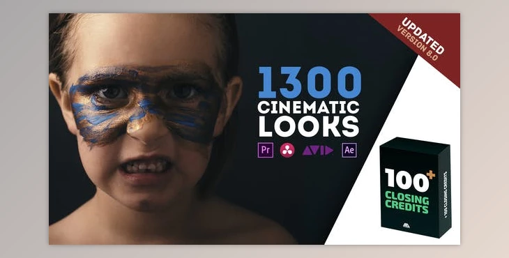 LUTs Color Presets Pack | Cinematic Looks – Premiere Pro V8