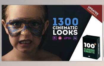 LUTs Color Presets Pack | <span class='badge badge-warning'>Cinematic</span> Looks – Premiere Pro V8
