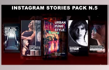 Instagram Stories <span class='badge badge-warning'>Pack</span> N.5  (Motionarray 794211)