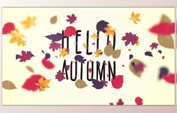 Hello, Autumn <span class='badge badge-warning'>Slideshow</span> (Motionarray 790174)