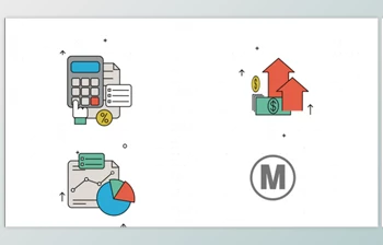 Finance <span class='badge badge-warning'>Line</span> Logo (Motionarray 788845)