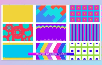 Colorful Transition <span class='badge badge-warning'>Pack</span> (Motionarray 792441)