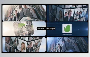 Rubik’s Cube <span class='badge badge-warning'>Multi</span> Video Corporate Logo (Videohive 15361279)
