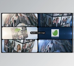 Rubik’s Cube Multi Video Corporate Logo (Videohive 15361279)