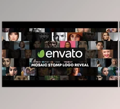 Mosaic Stomp Photo Logo Reveal (Videohive 27800973)