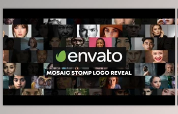 Mosaic <span class='badge badge-warning'>Stomp</span> Photo Logo Reveal (Videohive 27800973)