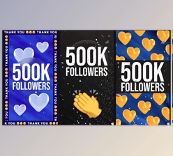 Thank You Followers - 3 Stories (Motionarray 792463)