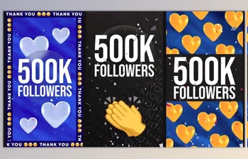 Thank You Followers - <span class='badge badge-warning'>3</span> Stories (Motionarray 792463)