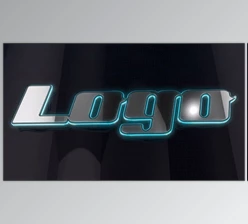 Neon Wireframe Logo (Motionarray 791518)