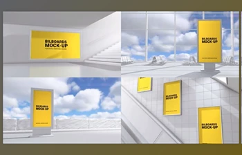 <span class='badge badge-warning'>Billboards</span> Mock-up (Motionarray 790186)