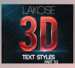 GraphicRiver – Lakose 3D Text Styles Part 53 27610685