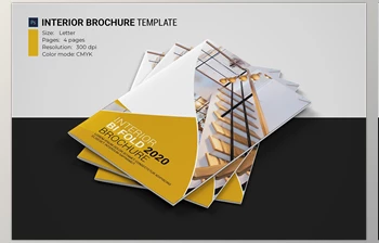 <span class='badge badge-warning'>CreativeMarket</span> – Interior Brochure <span class='badge badge-warning'>Template</span> 4607428