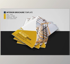 CreativeMarket – Interior Brochure Template 4607428