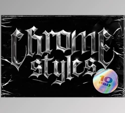 Chrome Text Styles (5366974-CreativeMarket)
