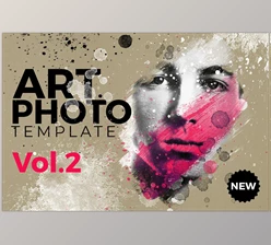 Art Photo / Portrait Template Vol.2 CreativeMarket-5359972