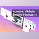 Isometric Website Mockup 7.0 CreativeMarket-5301276