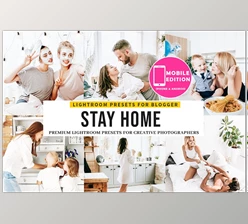 Stay Home Lightroom Presets CreativeMarket-5345234