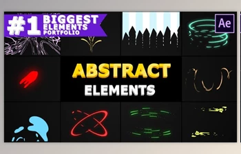 Abstract Shapes | After <span class='badge badge-warning'>Effects</span> (Videohive 28567593)