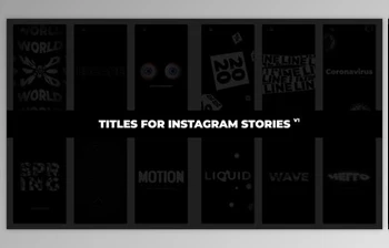 Titles For <span class='badge badge-warning'>Instagram</span> Stories (<span class='badge badge-warning'>Videohive</span> 28569434)