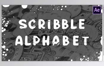 Scribble Alphabet | After <span class='badge badge-warning'>Effects</span> (Videohive 28562901)