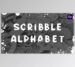 Scribble Alphabet | After Effects (Videohive 28562901)