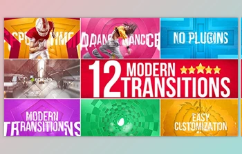 Modern <span class='badge badge-warning'>Transitions</span> (<span class='badge badge-warning'>Videohive</span> 15562626)