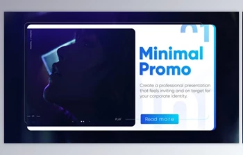 Minimal Promo - <span class='badge badge-warning'>Clean</span> Presentation (Videohive 21842846)