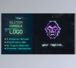 Glitch Console Logo (Videohive 22660686)
