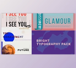 Bright Typography Pack (Videohive 28530303)