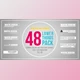 48 Lower Thirds Pack (Videohive 12725841)