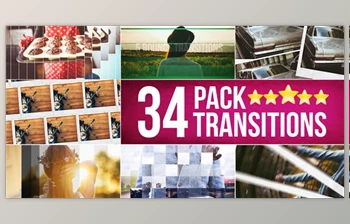 34 Transitions <span class='badge badge-warning'>Pack</span> (Videohive 14637222)