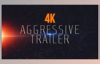 <span class='badge badge-warning'>Aggressive</span> Trailer (Videohive 21803391)