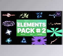Energy Elements Pack 02 | After Effects (Videohive 28661737)