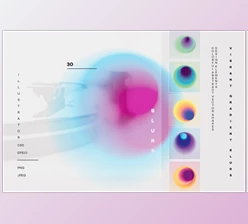 Vibrant Gradient Blurs CreativeMarket-1320322