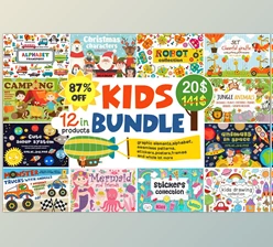 Kids Bundle Creativemarket-3435585