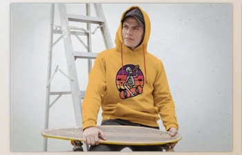 Placeit Skate Urban <span class='badge badge-warning'>Hoodie</span> Mockup (Envato Elements)