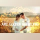 90 ARC Golden Bokeh PNG Effect Photo Overlays (Filtergrade)