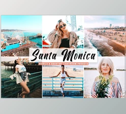 Santa Monica Pro Lightroom Presets CreativeMarket-5333867