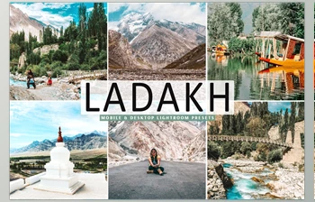 Ladakh <span class='badge badge-warning'>Pro</span> Lightroom Presets CreativeMarket-5333639