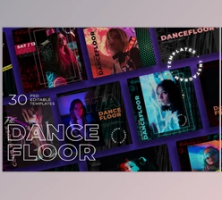 Dance Floor – Instagram Template CreativeMarket-5111033