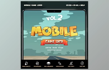 Mobile Game Text Effects Vol <span class='badge badge-warning'>2</span> GraphicRiver-23439241