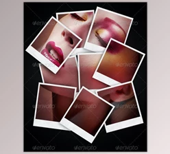 Polaroid Collage Photo Template GraphicRiver-2627722