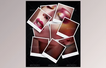 Polaroid <span class='badge badge-warning'>Collage</span> Photo Template GraphicRiver-2627722