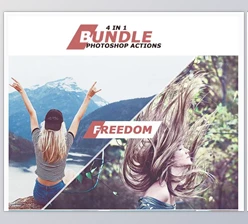 4 IN 1 Photoshop Actions September Bundle GraphicRiver-28620663