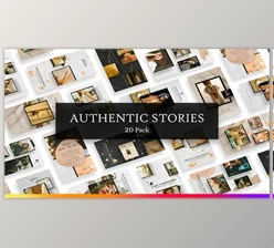 20 Authentic Instagram Stories (Videohive 28620223)