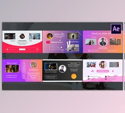 YouTube End Screens | After Effects (Videohive 28643129)