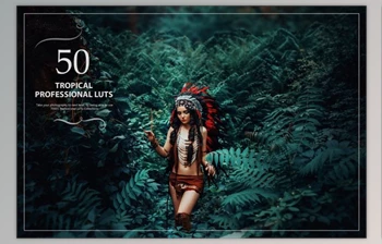 50 <span class='badge badge-warning'>Tropical</span> LUTs (Look Up Tables) - (CreativeMarket 5376109)