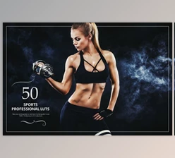 50 Sports LUTs (Look Up Tables) - (CreativeMarket-5376103)